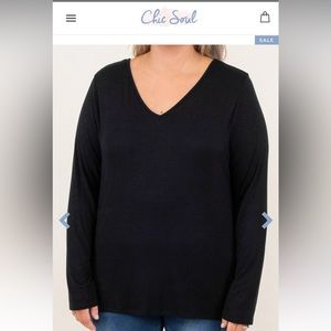 Chic soul 3x All the small thing’s top, Black